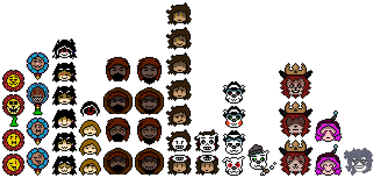 Variety Mod Faces Alternate faces by LuckyGlitch4 on DeviantArt