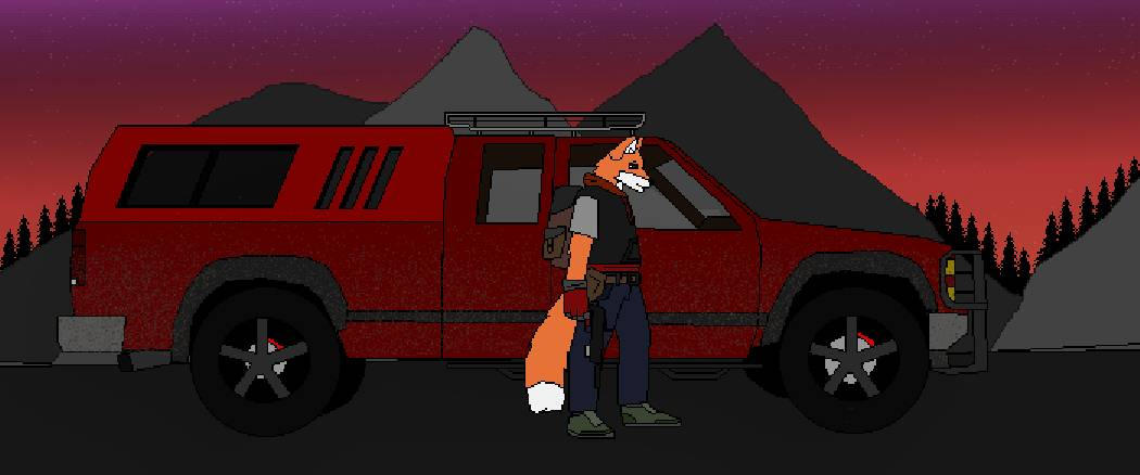 Rusty and his Chevy by AxolotlDude0722 on DeviantArt
