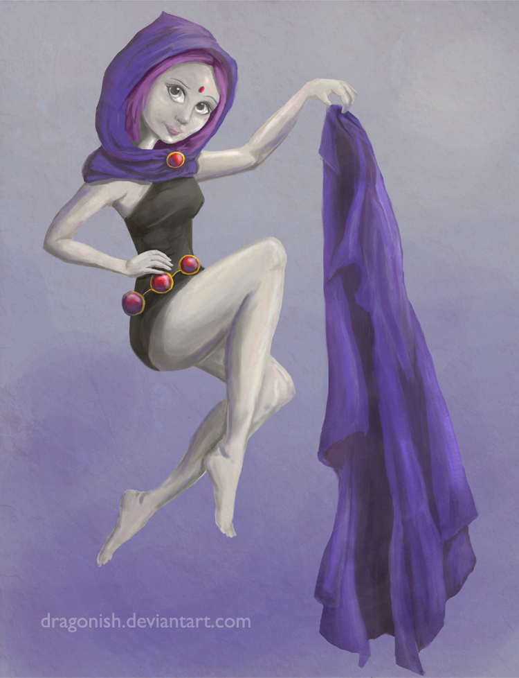 Raven Pinup