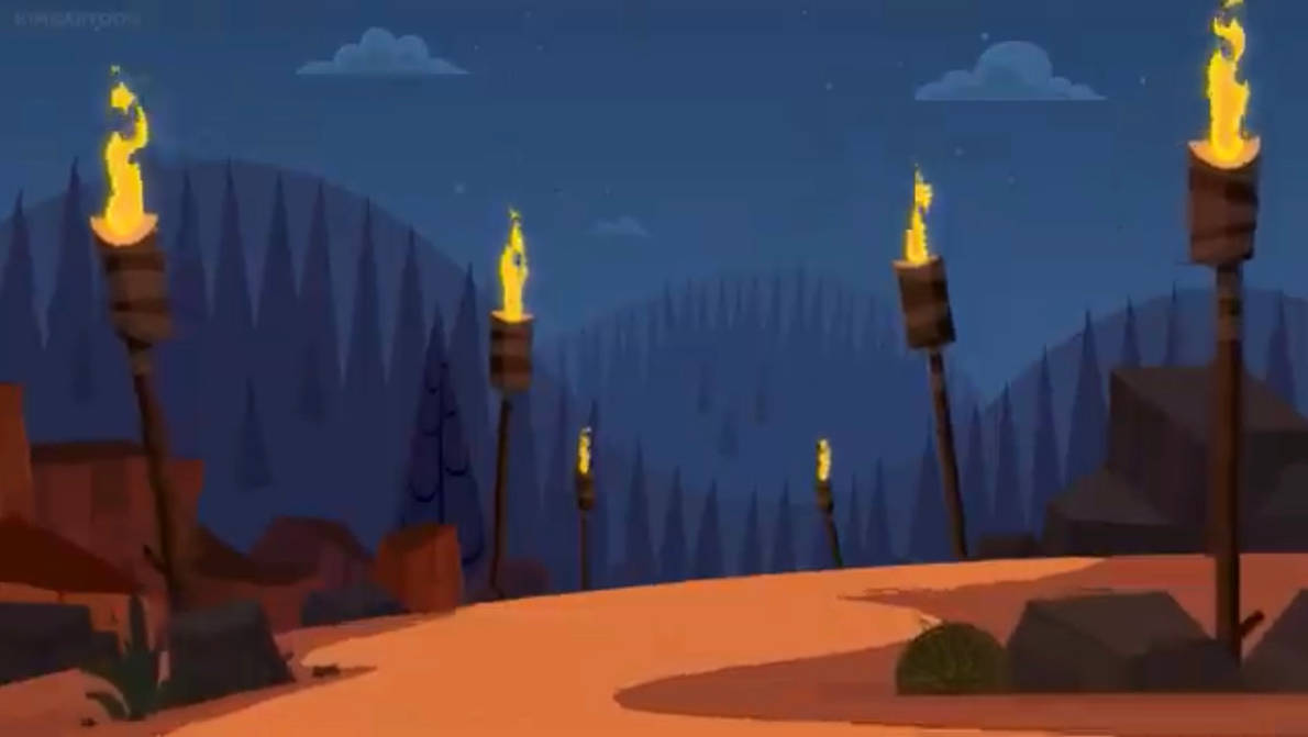 TD Path To The Campfire Ceremony Background by WhiteLionKatana on ...