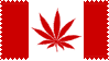 Canadian Marijuana Flag