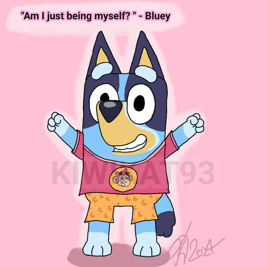 Bluey- Chunky chimp outfit by kIWIKAT93 on DeviantArt