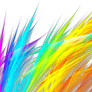 Rainbow Grass Fractal