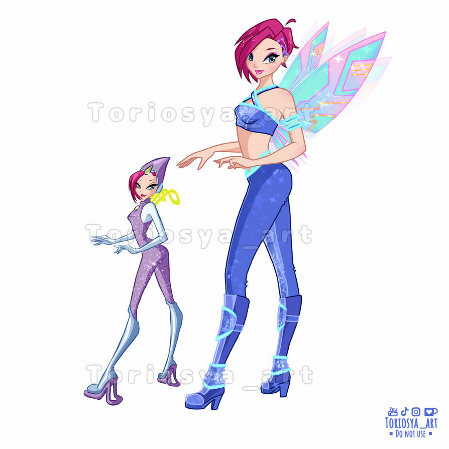 Winx Transformations Techma Winx Reboot: Tecna by Toriosyaart on DeviantArt