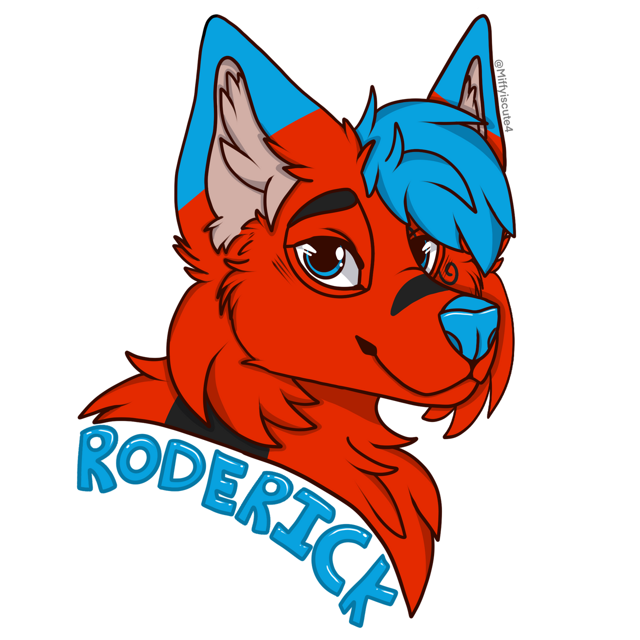 Bad Roderick Roderick Badge by MikomiKawaii on DeviantArt