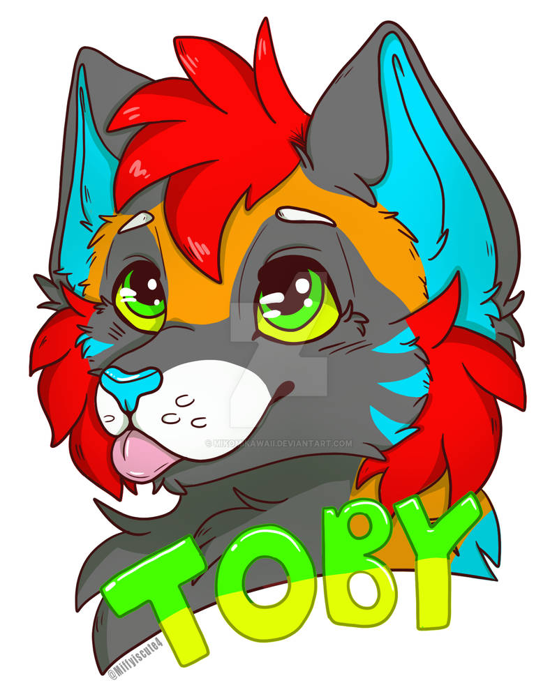 Toby Badge Commission by MikomiKawaii on DeviantArt