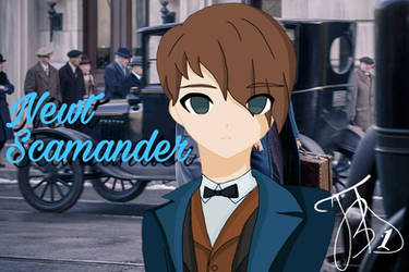 Newt Scamander Anime