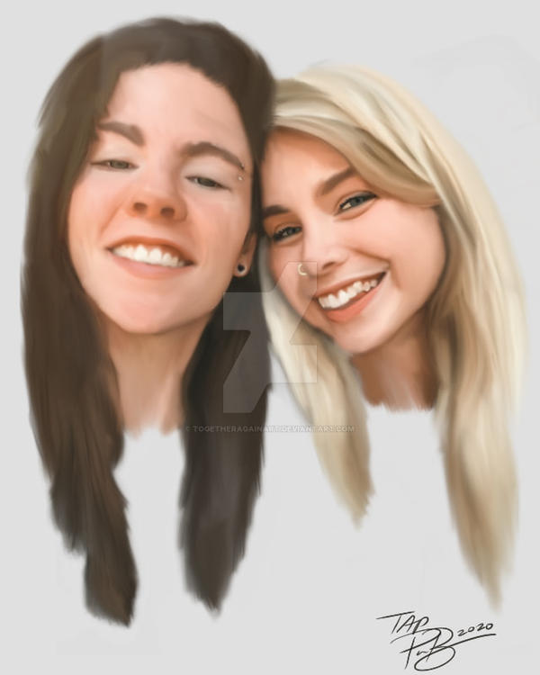Hailee And Kendra FanArt By TogetherAgainArt On DeviantArt