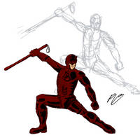 Daily Sketch Challenge 29/05/23: Daredevil