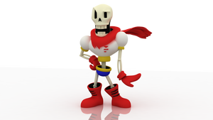 Papyrus 3d Render