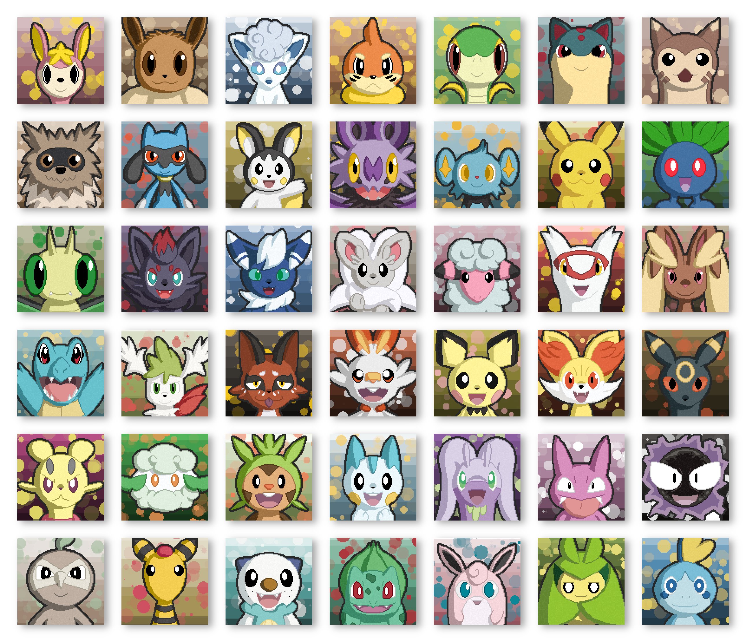 Pokemon Icons by Furcik on DeviantArt