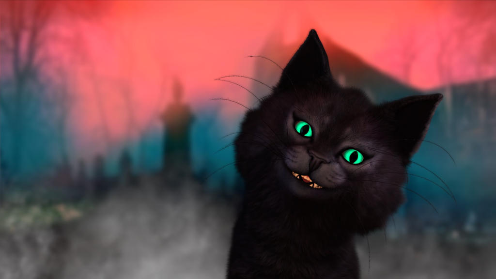 FaceRig Black Cat at Sunset by SunsetVampCat on DeviantArt