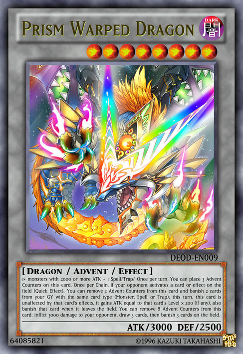 warped yugioh cards Yu-Gi-Oh! Gene-Warped Warwolf STON-EN001 1st Edition Super Rare Strike of Neos Card type Anybody know why or how