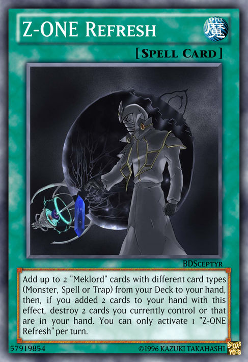 yugioh z one deck Ecole de Zone | How to obtain, Decks & Usage Statistics Z-ONE Refresh by BDSceptyr on