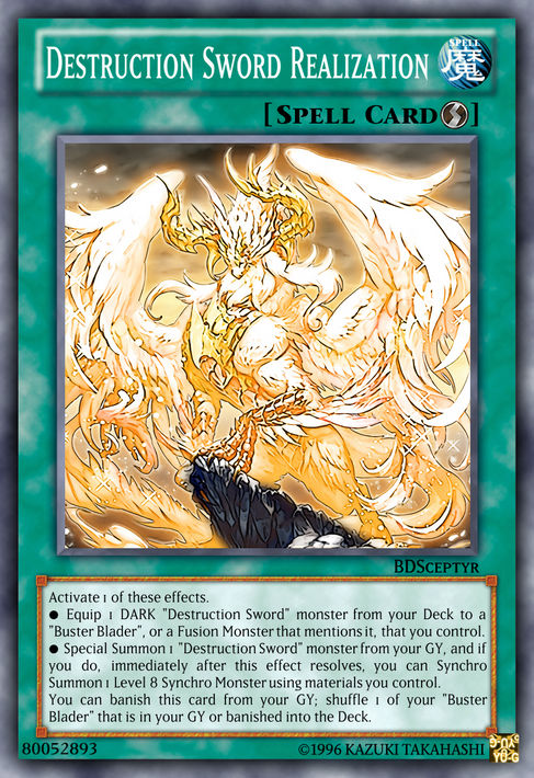 yugioh destruction sword deck Yugioh Buster Blader Deck- Swordmaster- Wizard- Robot- Dragon Buster Mirror Force