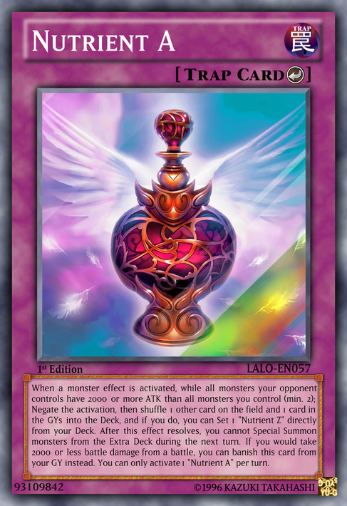 nutrient z yugioh card Amazon.com: - OP08-EN024 - Common 096 Age Group Nutrient A by BDSceptyr on