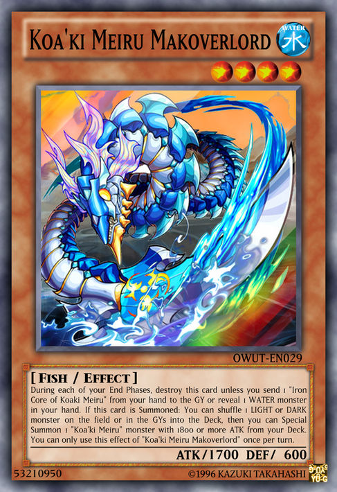 yugioh koa ki meiru cards Archetype Analysis: Koa'ki Meiru