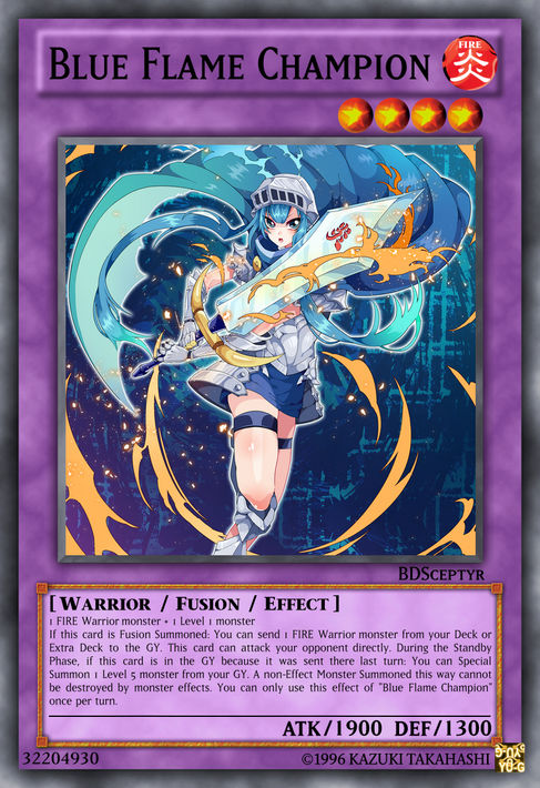 Blue Flame Champion by BDSceptyr on DeviantArt