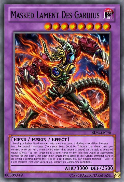 yugioh masked beast des gardius deck Masked Beast Des Gardius (Secret) - Speed Duel: Battle City Box