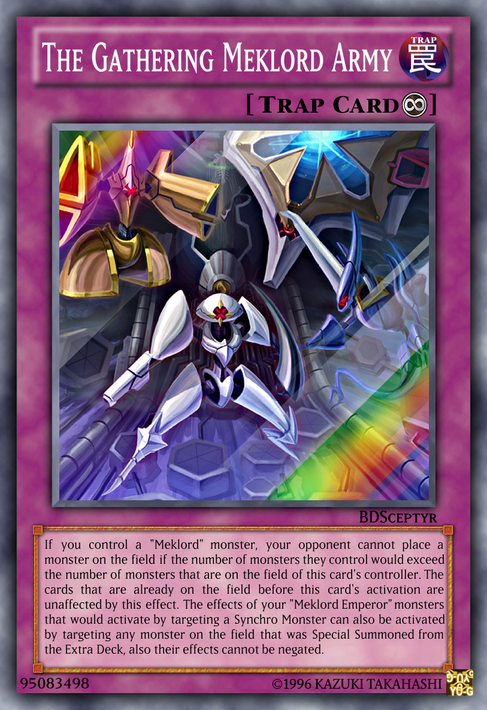 yugioh meklord cards Emperor Natas by BatMed on DeviantArt during either players turn Card Errata:Meklord Emperor Wisel |