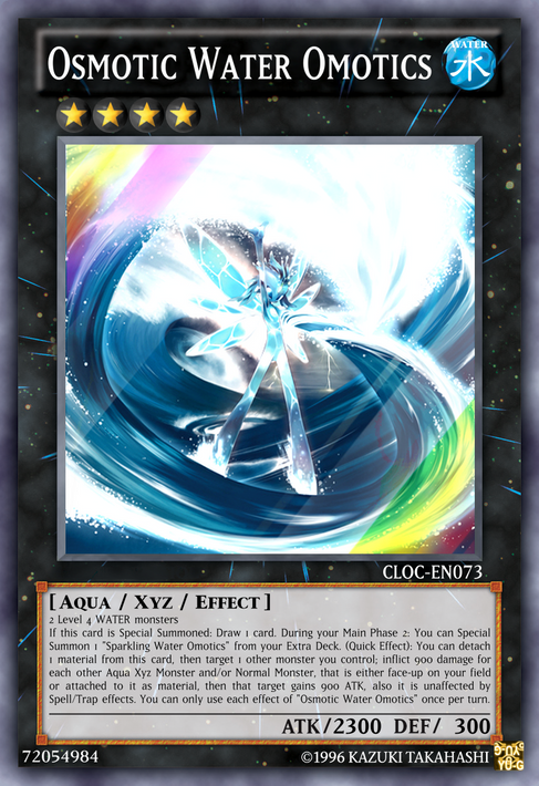 yugioh card water omotics Yu-Gi-Oh! - Metal Raiders - 25th Anniversary Reprint Osmotic Water Omotics by BDSceptyr