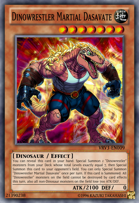 yugioh dinowrestler cards Yu-Gi-Oh! - Battles of Legend: Heroes Revenge may be 1st or Unlimited Edition Dinowrestler Rambrachio - Yugipedia