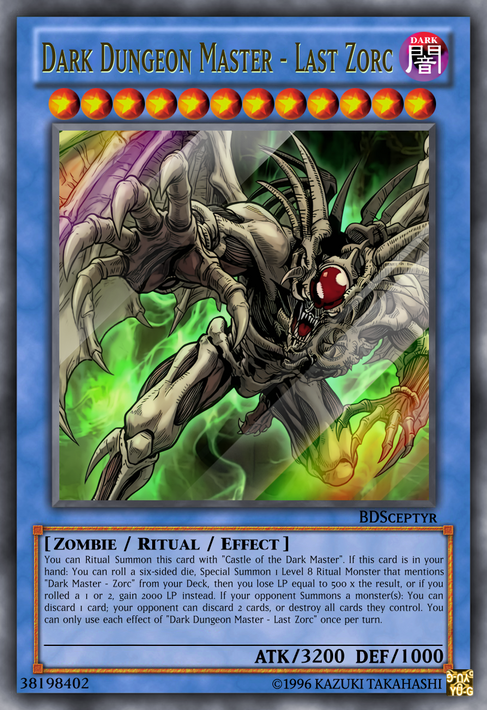 yugioh dark master zorc deck Yu-Gi-Oh! - - (DCR-082) - Dark Crisis - Unlimited Edition Card Errata:Dark Master - Zorc