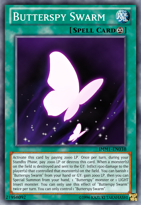 yugioh butterspy cards Yu-Gi-Oh! - Morpho (GAOV-EN012) - Galactic Overlord - 1st Edition Butterspy Swarm by BDSceptyr on