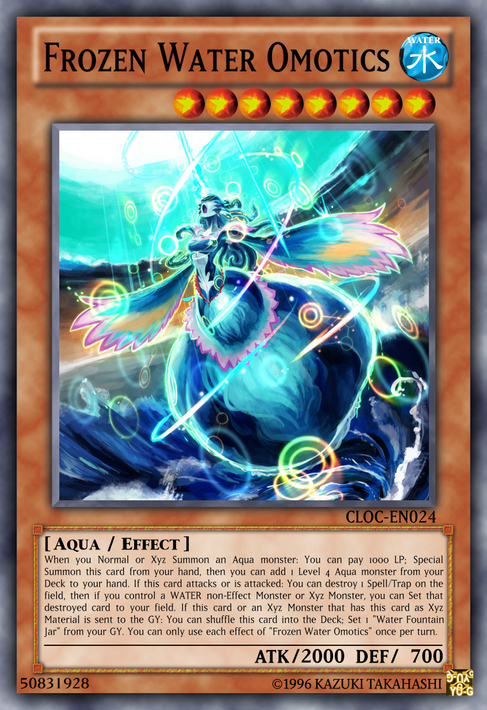 yugioh card water omotics Yu-Gi-Oh! - (MRD-021) - Metal Raiders - Unlimited Edition Frozen Water Omotics by BDSceptyr