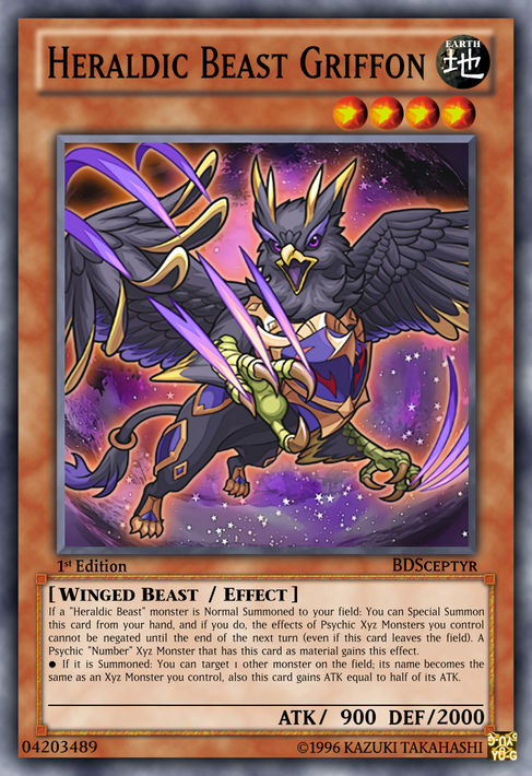 yugioh heraldic beast cards Twin-Headed Eagle Card Profile : Official Yu-Gi-Oh! attach the second targets to the first target as Xyz Materials Heraldic Beast Basilisk Card Profile