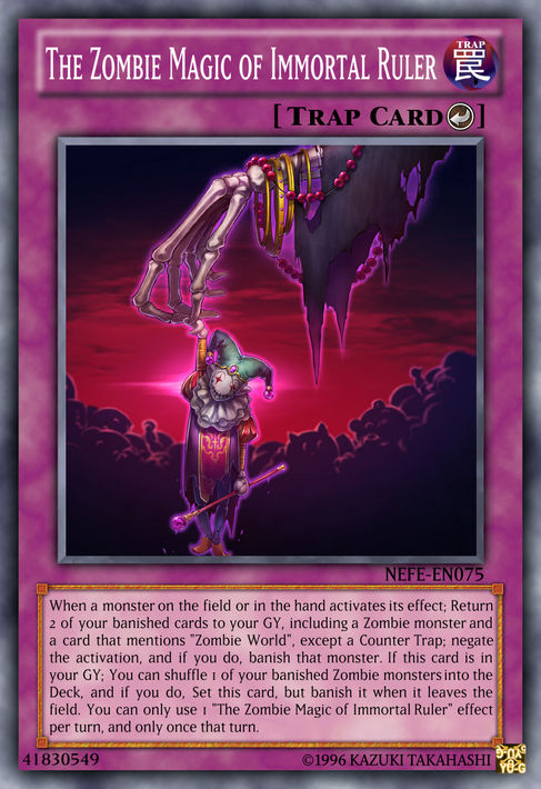 The Zombie Magic of Immortal Ruler by BDSceptyr on DeviantArt The Zombie Magic of Immortal Ruler by BDSceptyr on DeviantArt
