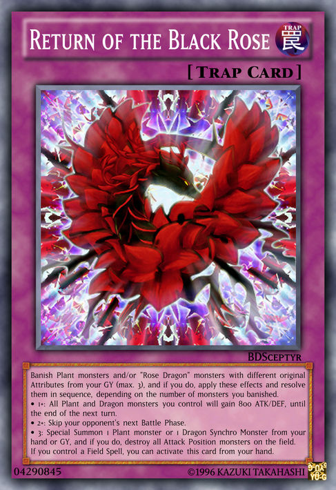yugioh black rose cards Black Rose Dragon Proxy/Orica, Prismatic(Starlight)