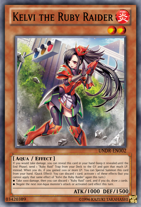 Kelvi the Ruby Raider by BDSceptyr on DeviantArt