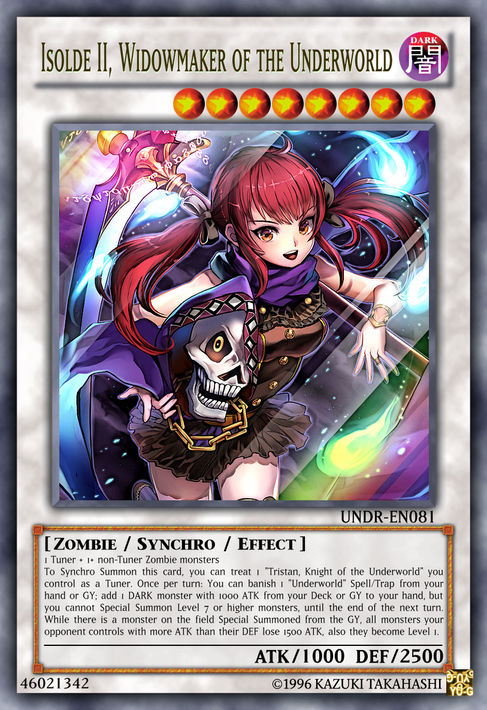 yugioh isolde deck : PGL2-EN010 Unlimited Ed Isolde, Belle of the Underworld Gold Rare Card Oh trading and collectible card game (TCG/CCG) Isolde II, Widowmaker of the