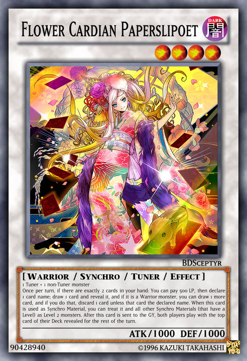 yugioh flower cardian cards Yu-Gi-Oh! - Cherry Blossom with Curtain - RATE-EN012 - Common Mint / near mint condition trading card Flower Cardian Zebra Grass with