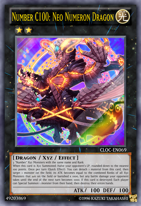 yugioh number c cards Number C