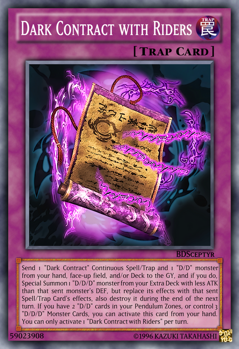 yugioh dark contract cards YU-GI-OH! - with Errors (MP16-EN155) - Mega Pack 2016 - 1st Edition All cards will be carefully packed for safe transit Dark Contract with Riders by