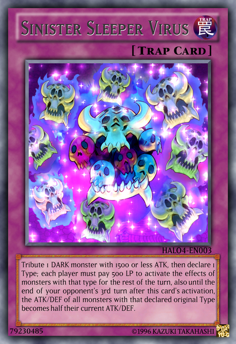yugioh virus trap cards Grinning Grave | Card Details and Trap Cards to defeat their opponents monsters and be the first to drop the others Life Points to 0. Side Deck Theory: The Virus