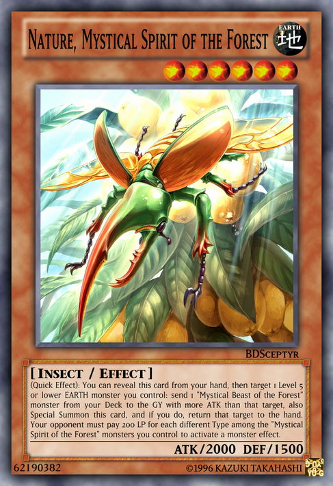 yugioh mystical beast of the forest deck Mystical Beast Forest Deck