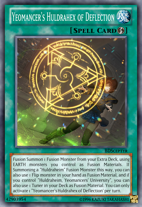 Yeomancers' Huldrahex of Deflection by BDSceptyr on DeviantArt Yeomancers' Huldrahex of Deflection by BDSceptyr on DeviantArt