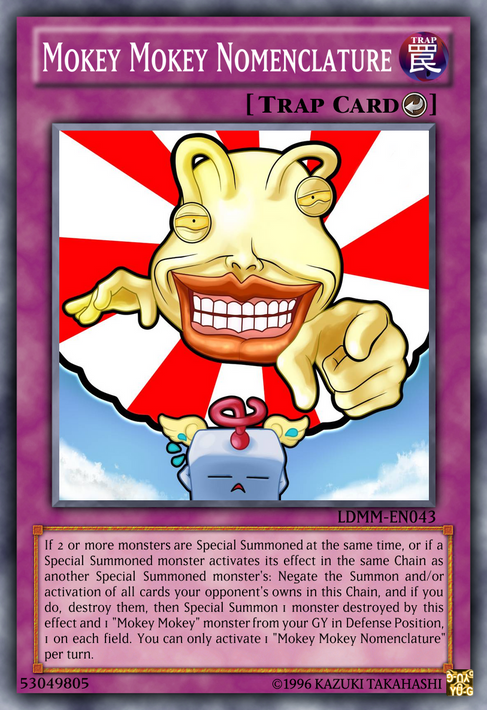 yugioh mokey mokey cards Yugioh - Mokey Mokey Smackdown x 3 - 1st Edition NM - Free Holographic Card