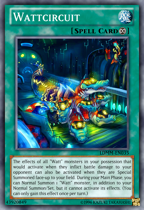 yugioh watt cards Complete Custom Deck for Yu-Gi-Oh! Wattgiraffe | Card Details |