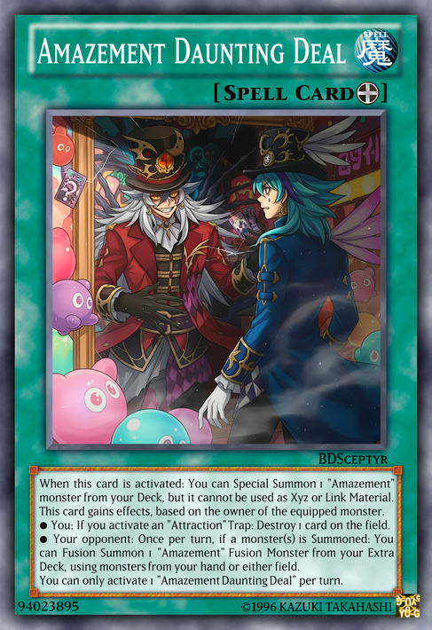 yugioh amazement cards Yugioh! Assistant Delia DAMA-EN020 Super Rare 1st Edition NM Amazement Daunting Deal by BDSceptyr