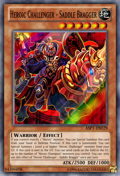 yugioh heroic challenger cards Heroic Challenger, Heroic Champion Card List(All Cards)
