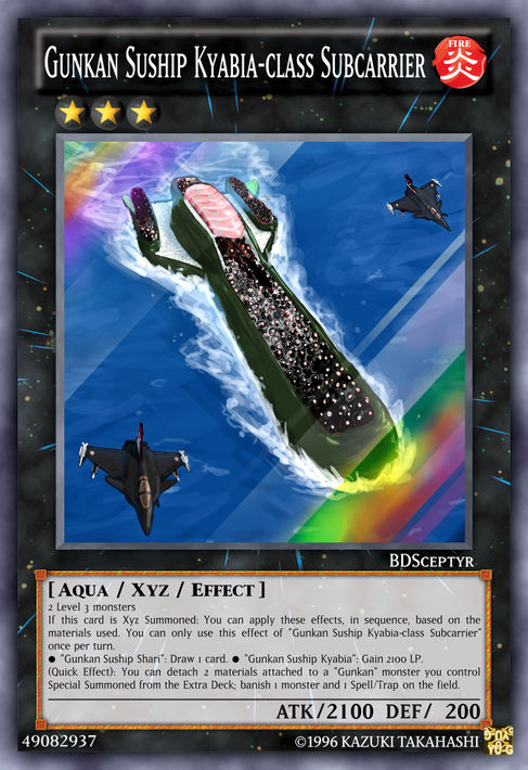 yugioh gunkan deck Gunkan Suship Uni-class Super-Dreadnought - Burst of Destiny - YuGiOh