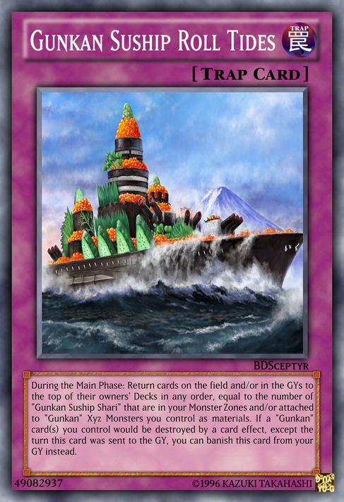 suship cards yugioh Gunkan Shari | Yu-Gi-Oh! Wiki Gunkan Suship Roll Tides by