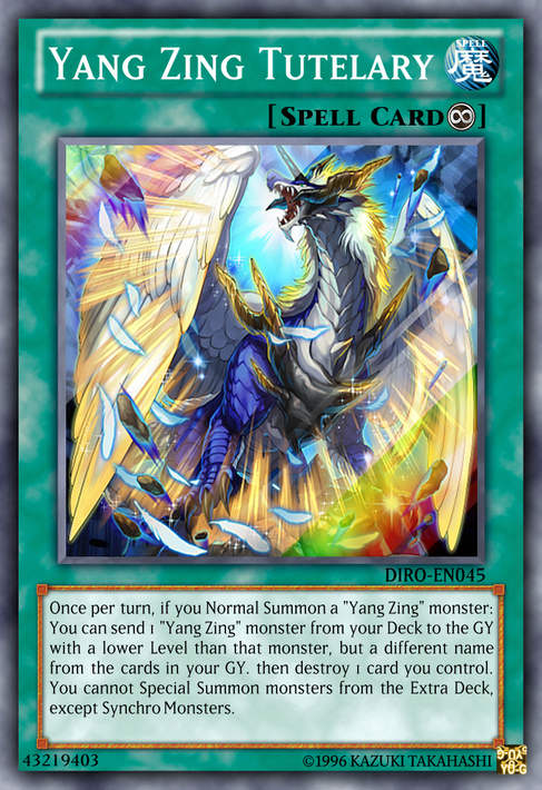 yugioh yang zing cards Yu-Gi-Oh! - Chaofeng, Phantom of the Yang Zing (CROS-EN047) - Crossed Souls - 1st Edition