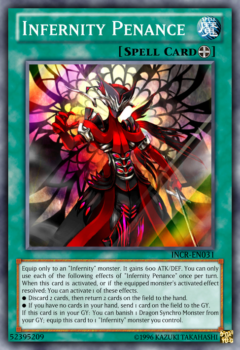 infernity cards yugioh Complete Custom Deck for Yu-Gi-Oh! 5D's 2000/1000 Yugioh Card Infernity Queen 24PP-KRB23