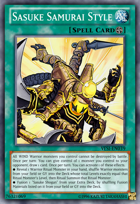 yugioh sasuke samurai deck Yu-Gi-Oh! - (5DS2-EN010) - 5Ds Starter 2009-1st Edition Effect Monster Rarity Sasuke Samurai#3 Exodia OTK Deck