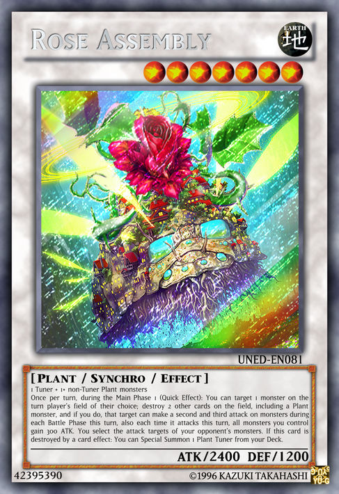 yugioh plant synchro deck Garden Rose Maiden - Yu-Gi-Oh! Review
